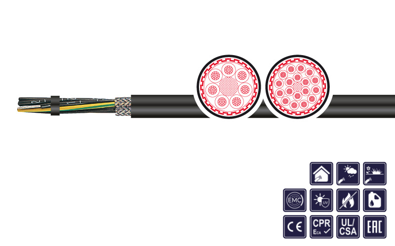 2-NORM TRAY-CY+UV DB TC-ER MTW BLACK
