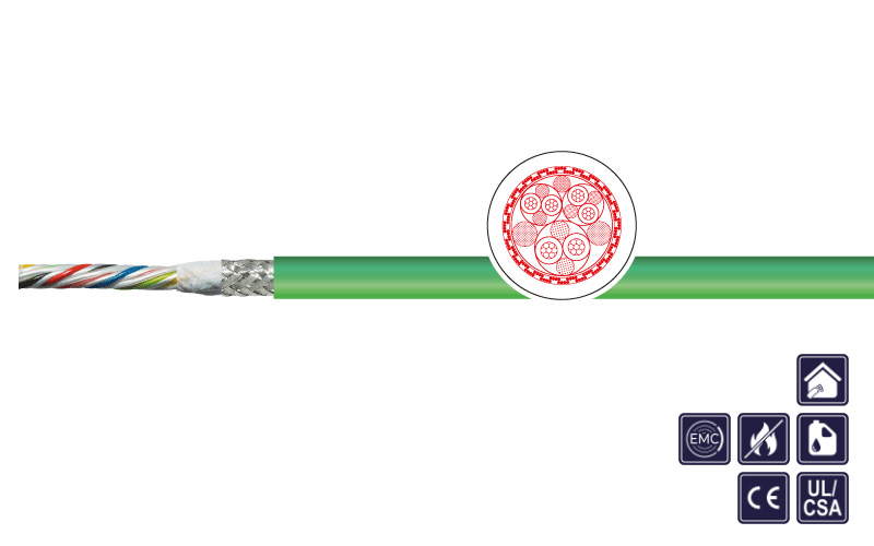 KAWEFLEX® ServoDriveQ FLEX-C-PVC UL/CSA