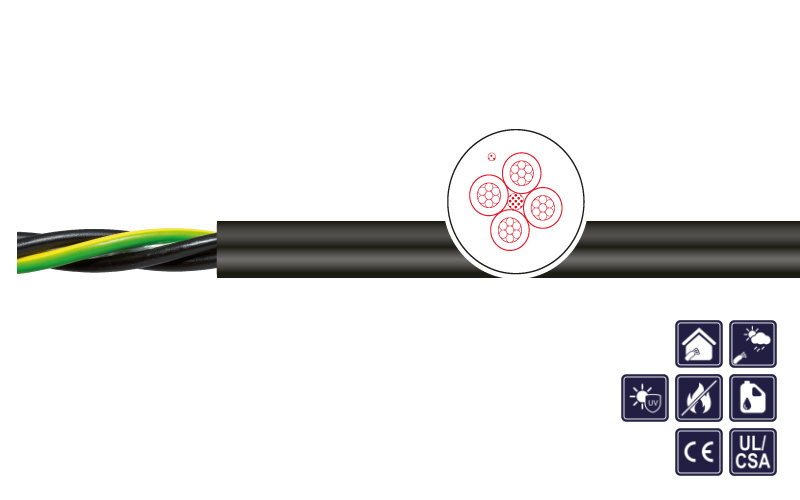 KAWEFLEX® Allround 7310 SK-PVC UL/CSA